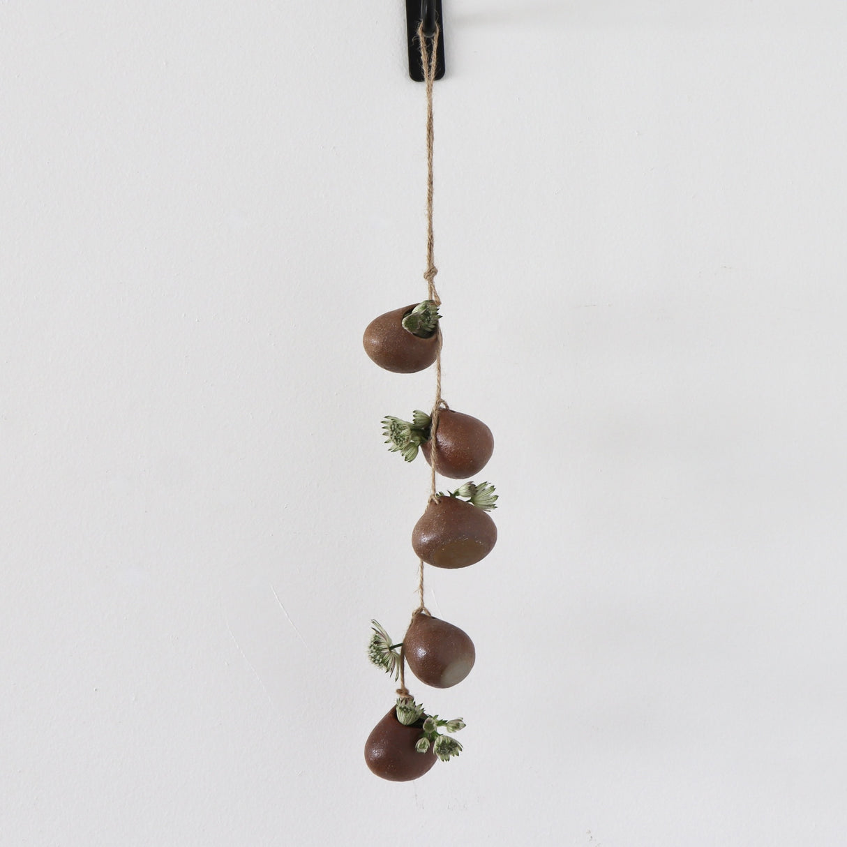 Bobbles Stoneware Hanging Vases - Holistic Habitat 