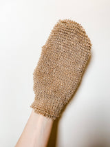 Jute Bath Shower Mitt | Plant-Based, Cleansing & Exfoliating - Holistic Habitat 