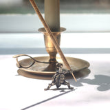 Kungfu Turtle - Brass Incense Holder - Holistic Habitat 