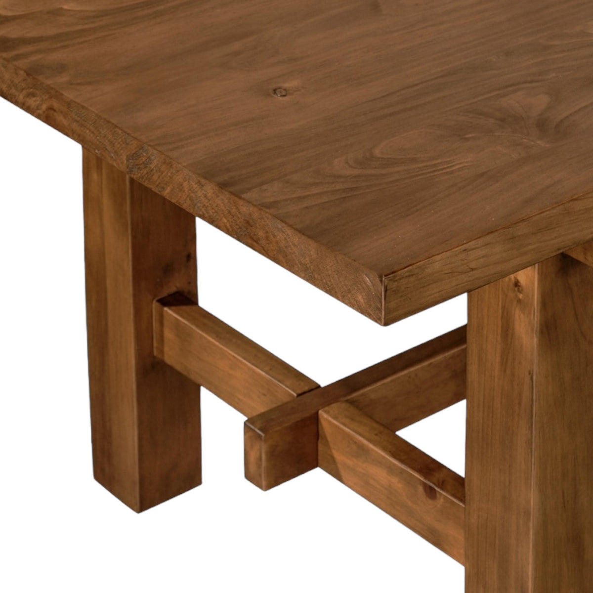 Tilly Craftsman Solid Pine Dining Table - Holistic Habitat 