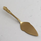 Vintage Design Brass Cake Server - Holistic Habitat 