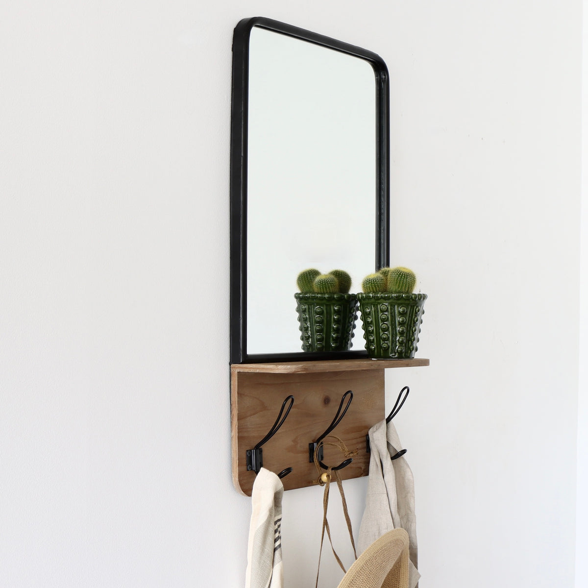 Shelf It - Hang It - Wall Mirror - Holistic Habitat 