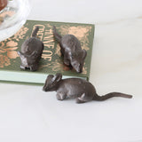 Cast Iron Mice Friends - Holistic Habitat 