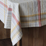 Spring Plaid Cotton Tablecloth - Holistic Habitat 