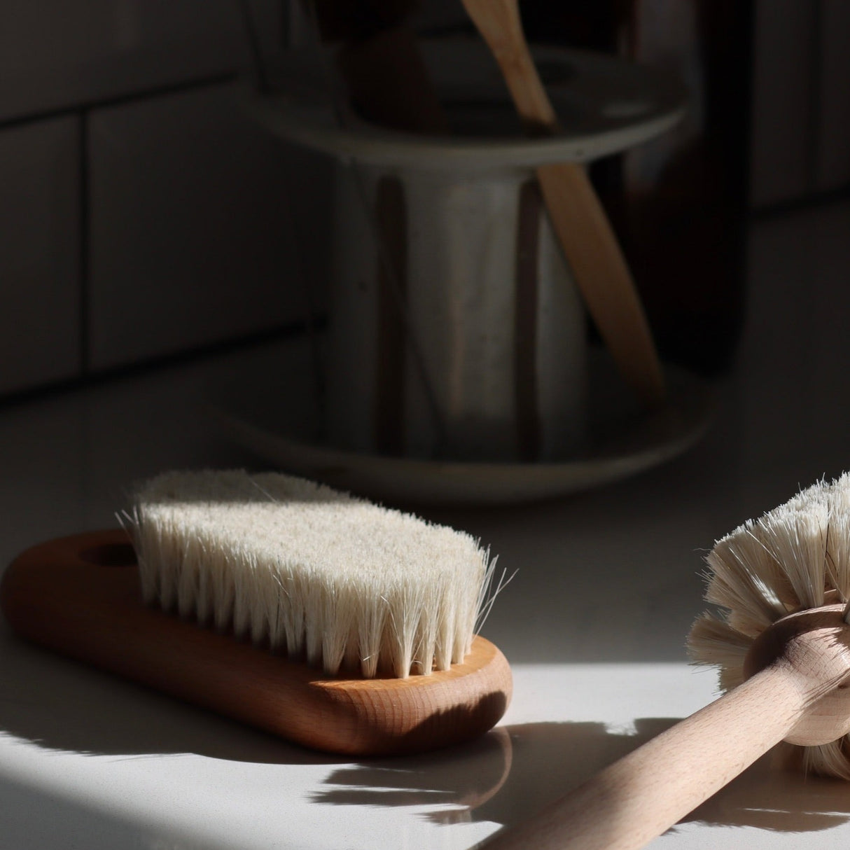 Natural Dish Brush   HorseHair