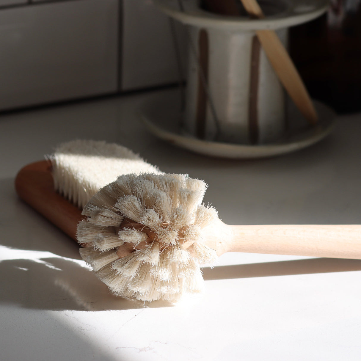 Natural Dish Brush   HorseHair