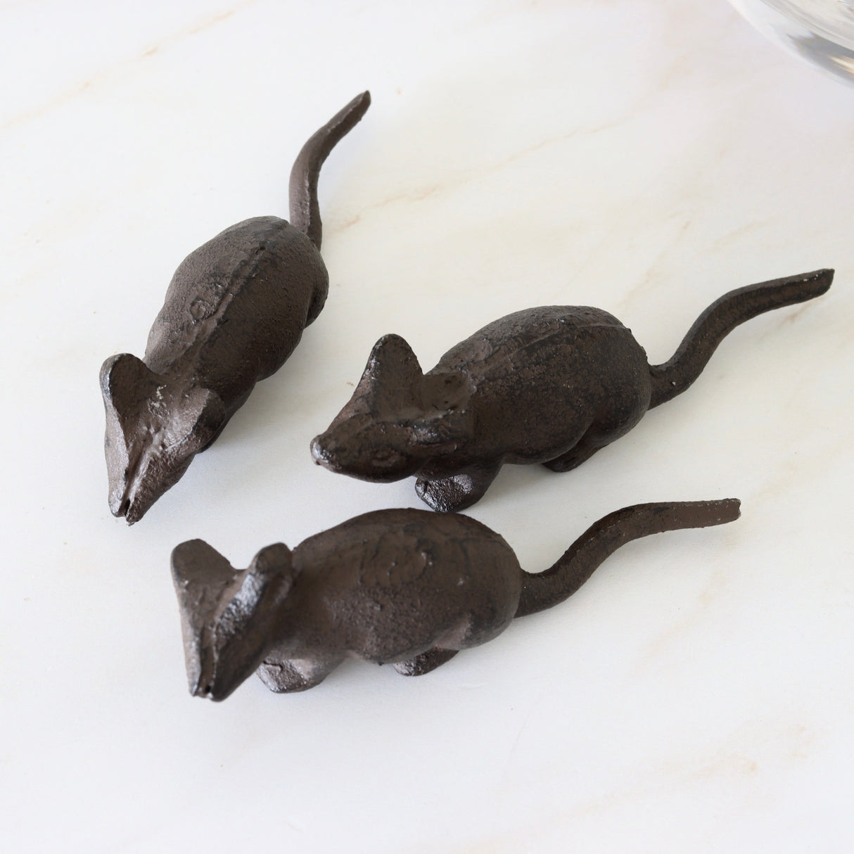 Cast Iron Mice Friends - Holistic Habitat 