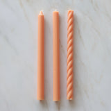 Blush Assorted Taper Candles - 3 Pack - Holistic Habitat 