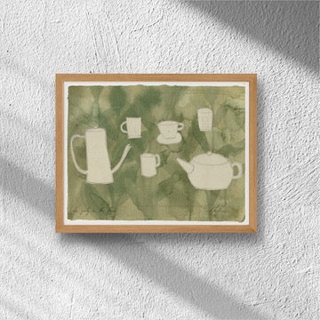 Tea Party in the Forest Print - Holistic Habitat 