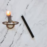 Eternity Bronze Finish Candle Holder - Holistic Habitat 