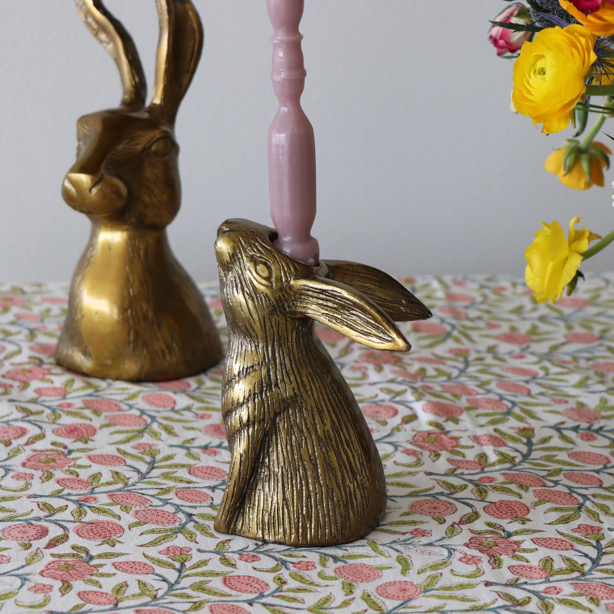 Petunia Rabbit Candle Holder - Holistic Habitat 