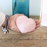 Large Rose Quartz Heart