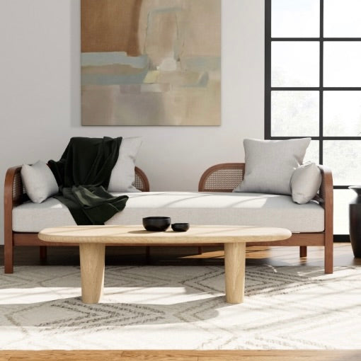 Kiva Oak Coffee Table - Holistic Habitat 