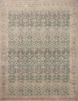 Aubrey Rug- Aqua & Sand - Holistic Habitat 