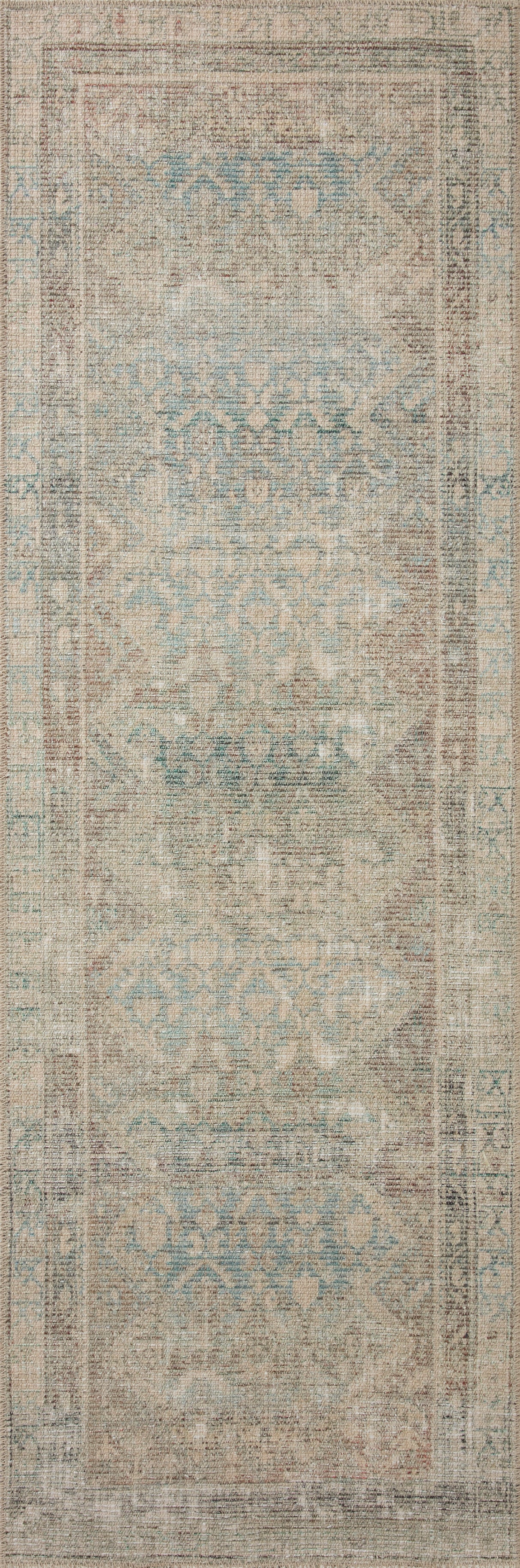 Aubrey Rug- Jade & Natural - Holistic Habitat 