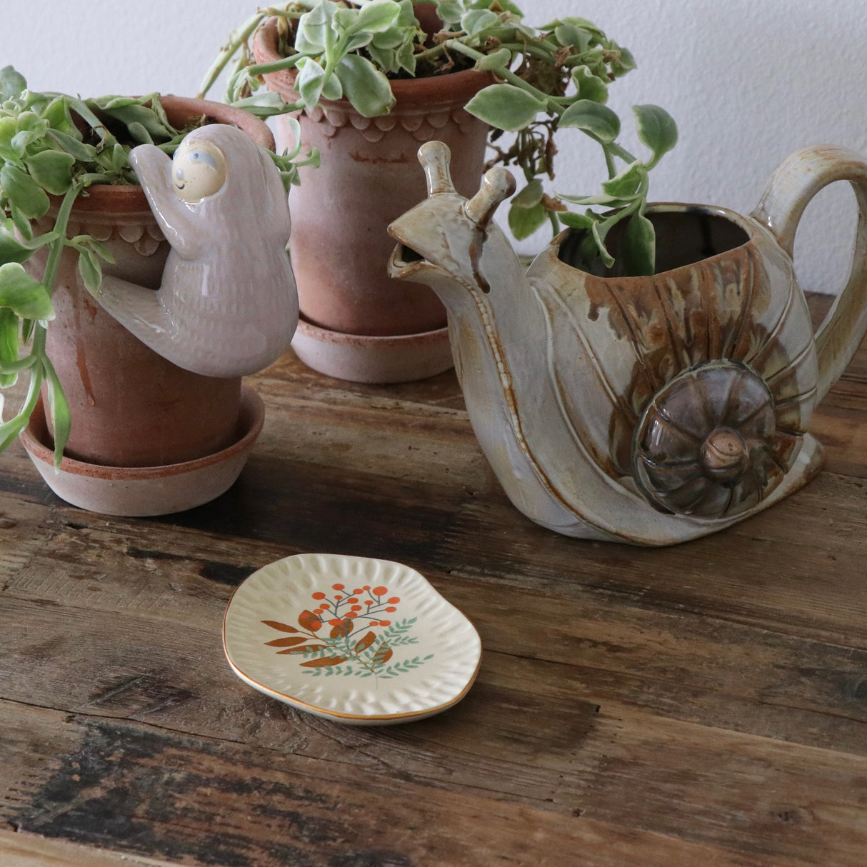 Stanley Snail Stoneware Watering Can