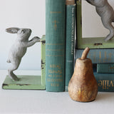 Secret Garden Cast Iron Bunny Bookends - Holistic Habitat 