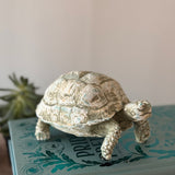 Buster Turtle Distressed Resin Figurine - Holistic Habitat 