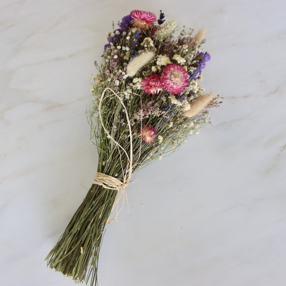 Dried flower bouquet “Rainbow Spring” - flowers as decoration and gift - Holistic Habitat 