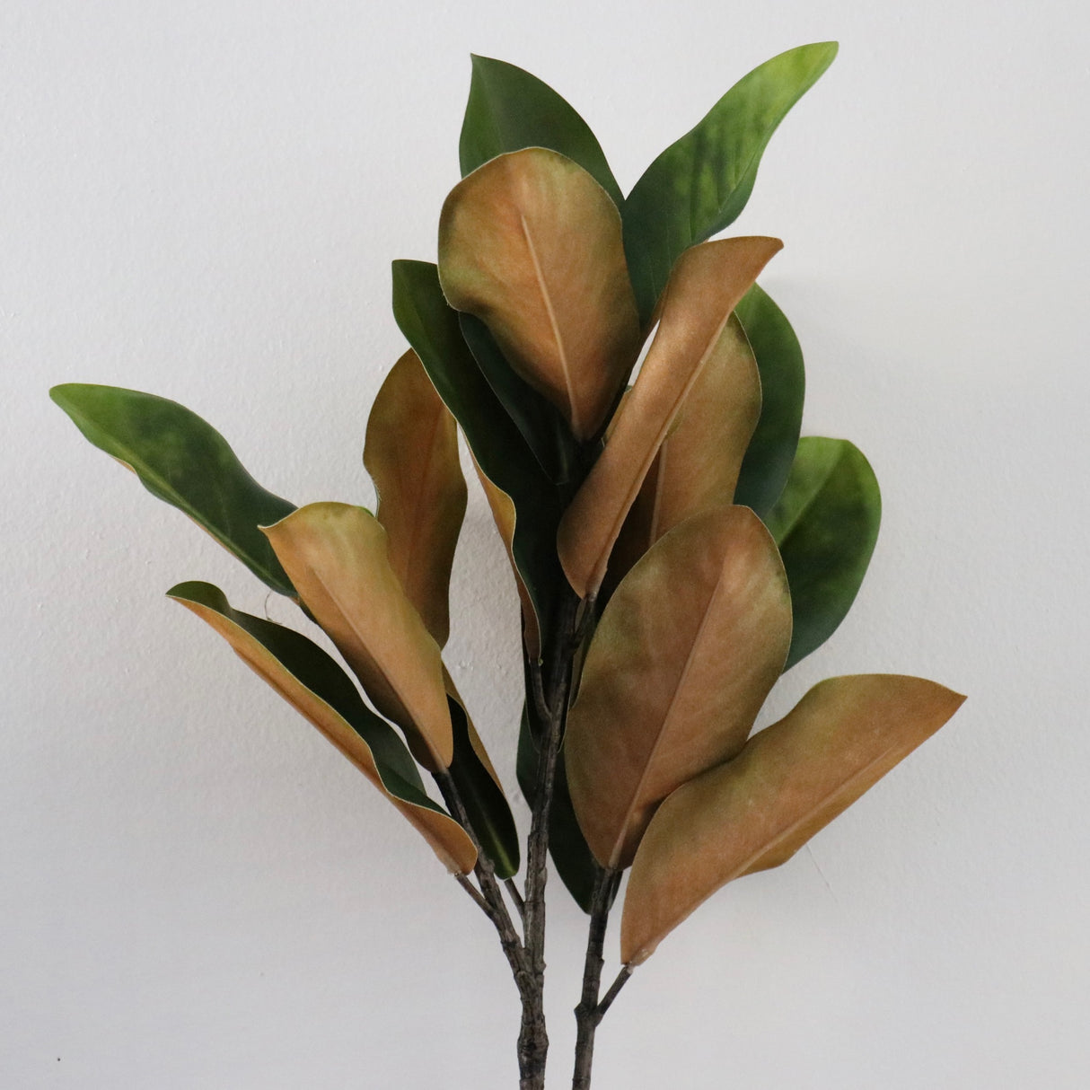 Magnolia Leaves Faux Botanical Stem