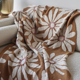 Daisy Days Cotton Knit Throw - 60x50 - Holistic Habitat 