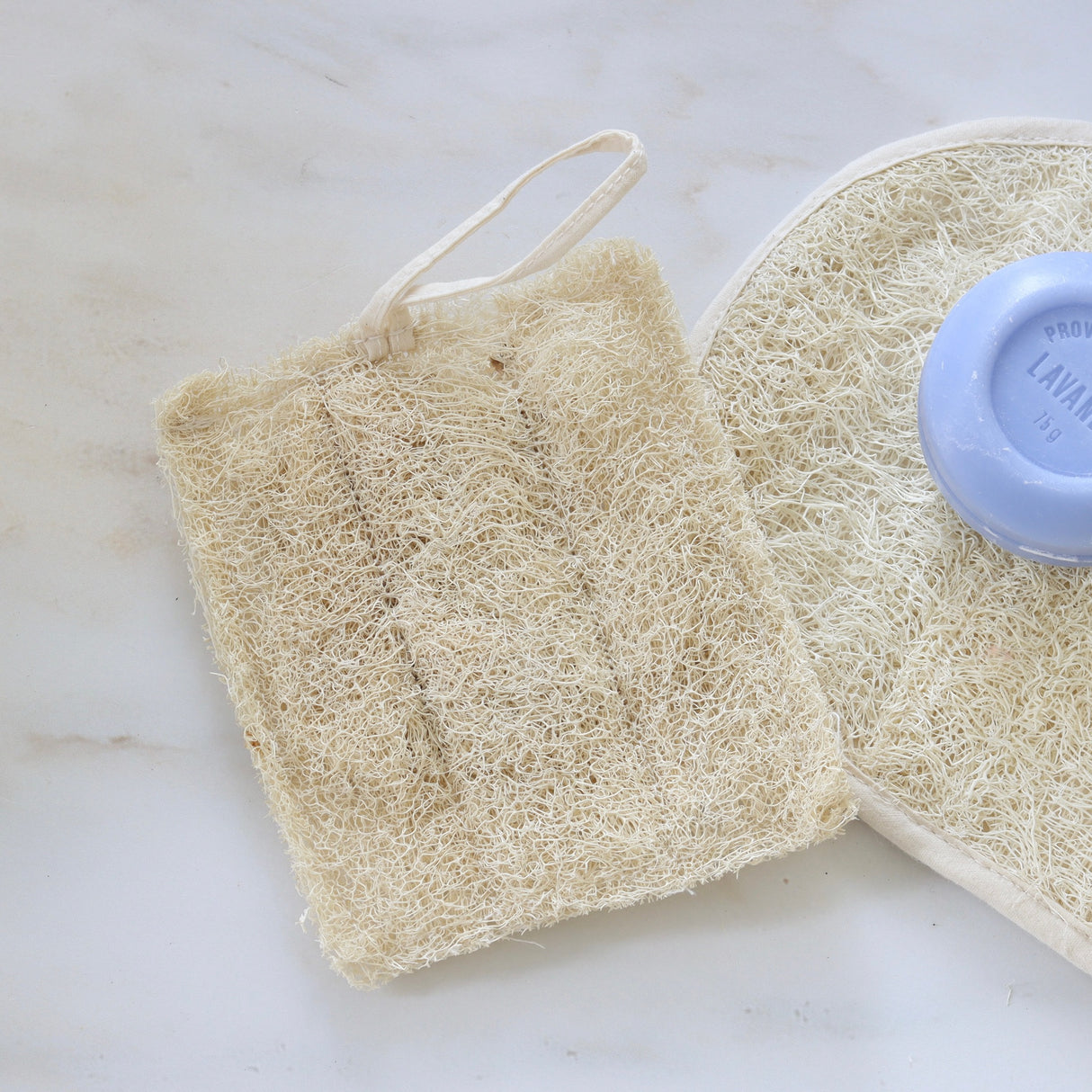 Loofah with Cotton Loop - Holistic Habitat 