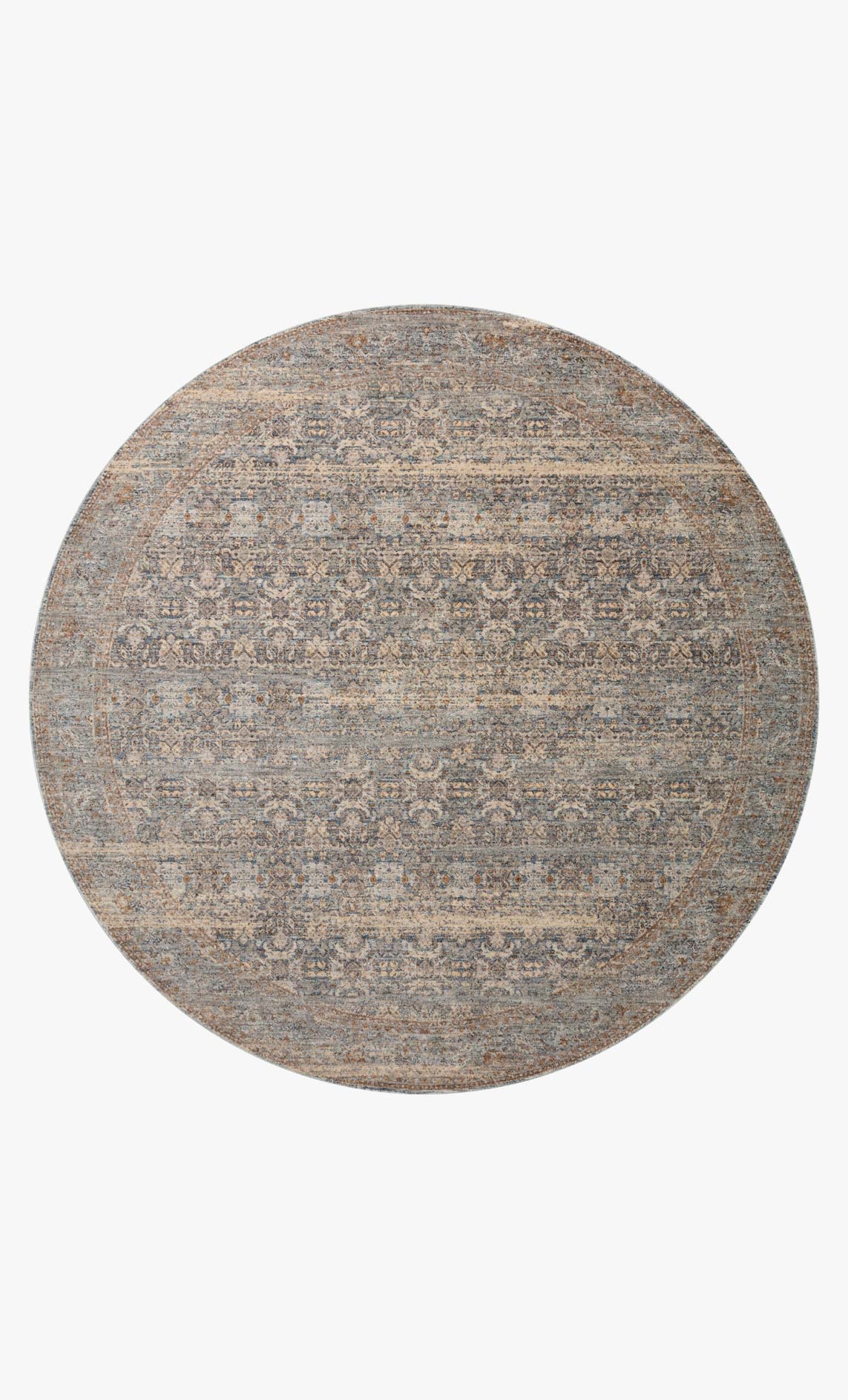 Blake Rug- Ocean & Mocha - Holistic Habitat 