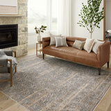 Blake Rug- Ocean & Mocha - Holistic Habitat 