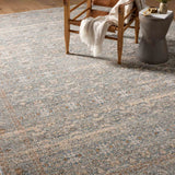 Blake Rug- Ocean & Mocha - Holistic Habitat 