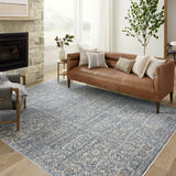 Blake Rug- Denim & Taupe - Holistic Habitat 