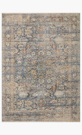 Blake Rug- Navy & Multi - Holistic Habitat 