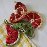 Fruity Fun Cotton Crochet Dish Scrubbers - Holistic Habitat 