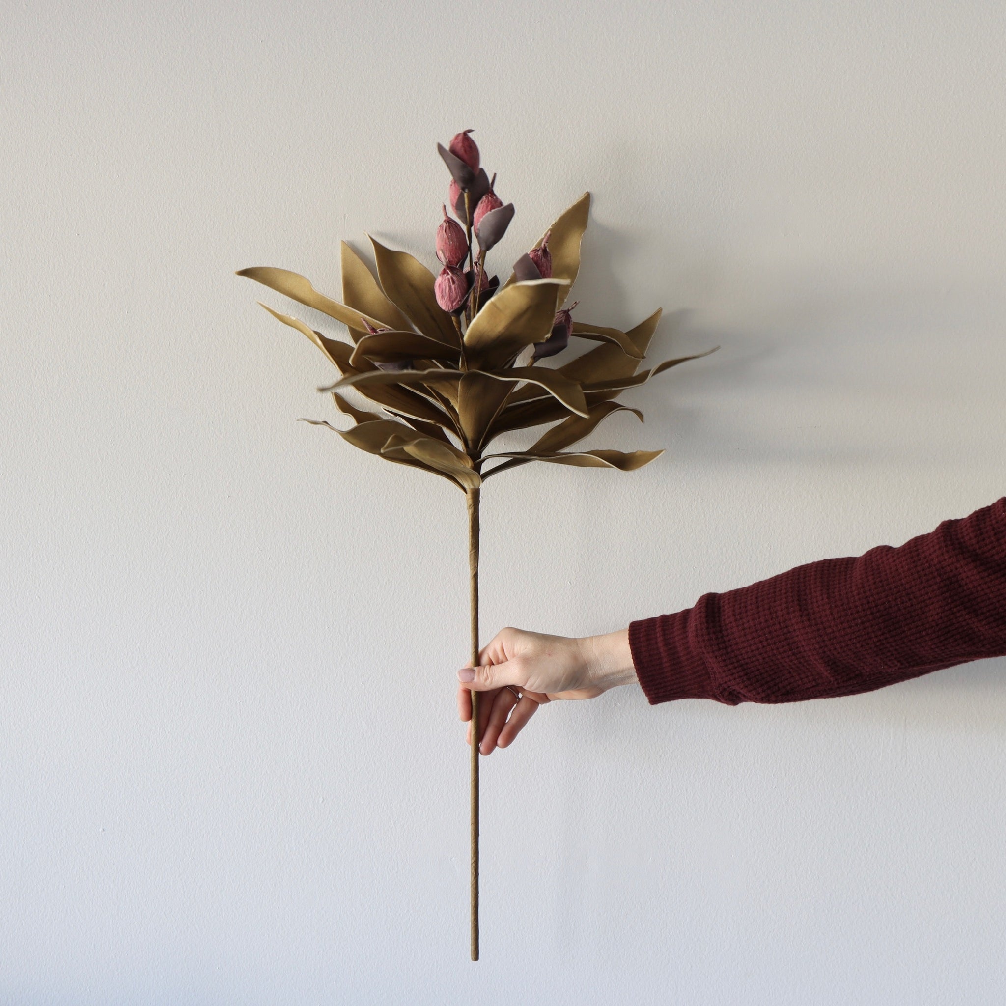 Pink Twig Flower Stem