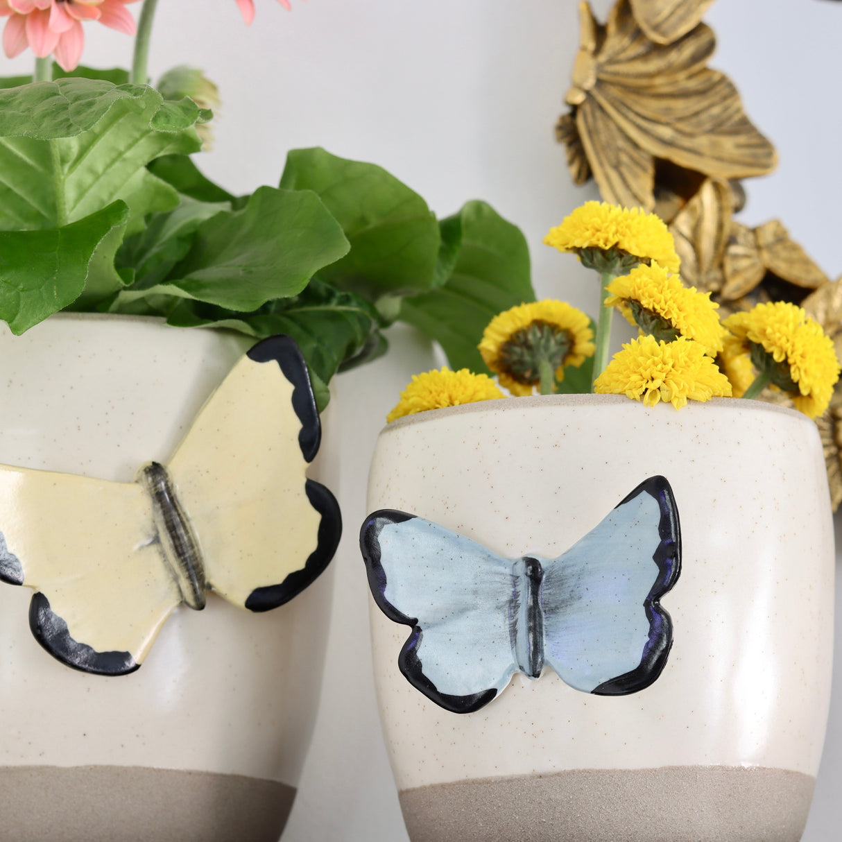 Periwinkle Flutterby Planter - Holistic Habitat 