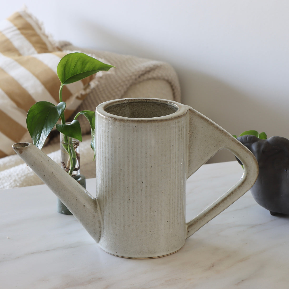 Lillian Terracotta Watering Can - Holistic Habitat 