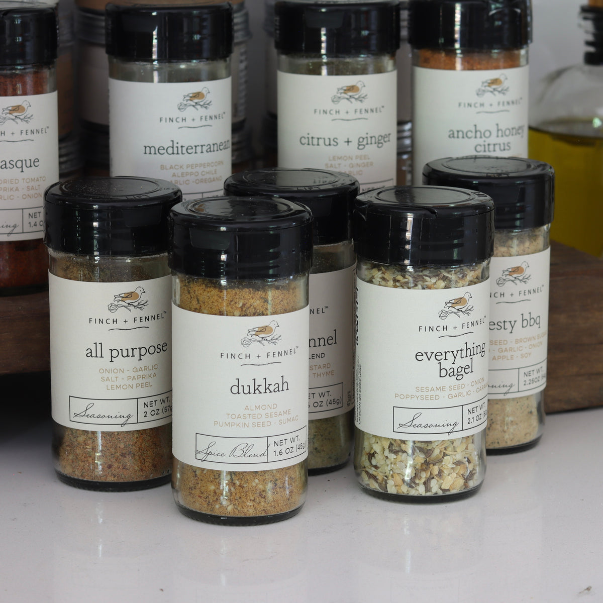 Mediterranean Spice Blend - 4 oz Glass Jar - Holistic Habitat 