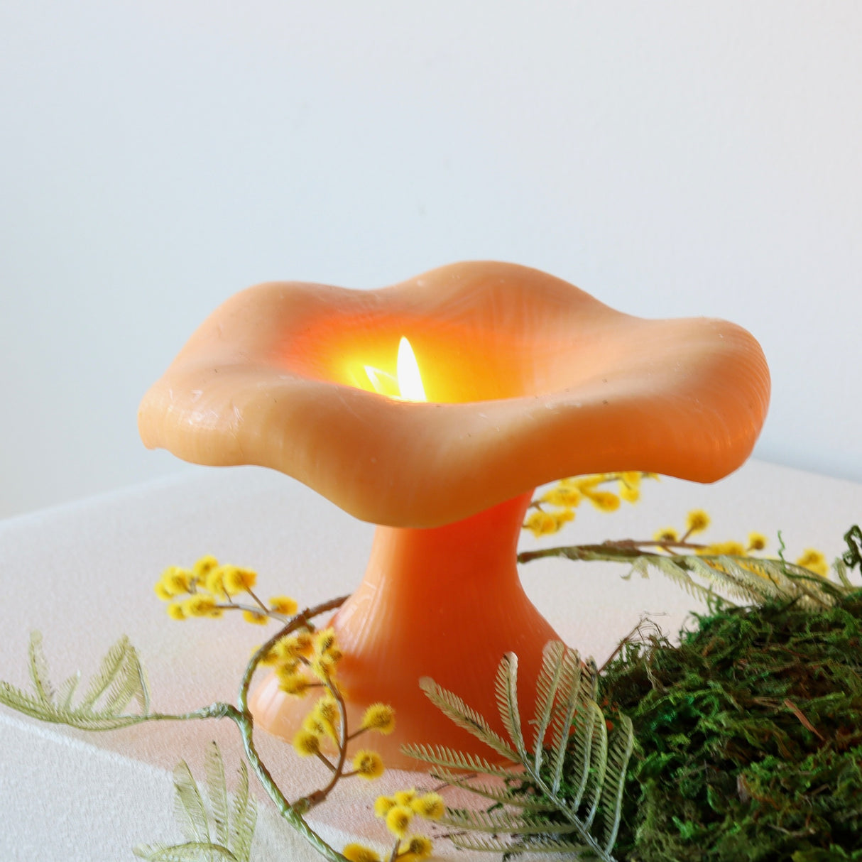 Spice Mushroom Shaped Candle - Holistic Habitat 