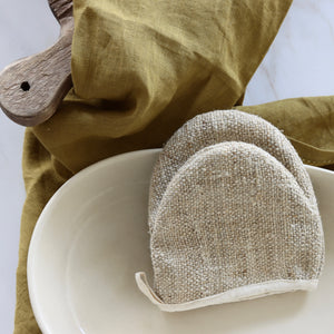 Cotton Canvas Oven Mitt - Holistic Habitat 