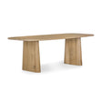 Kiva Oak Dining Table - Holistic Habitat 