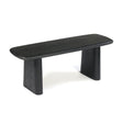 Kiva Black Oak Dining Bench - Holistic Habitat 