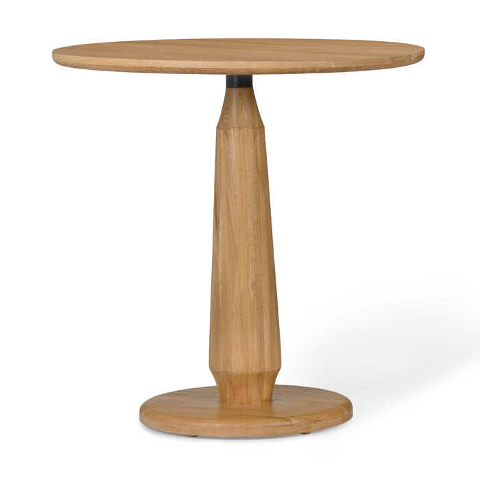 Circlet Oak Round Counter Dining Table - Holistic Habitat 