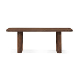 Milo Layered Ashwood Dining Table - Holistic Habitat 