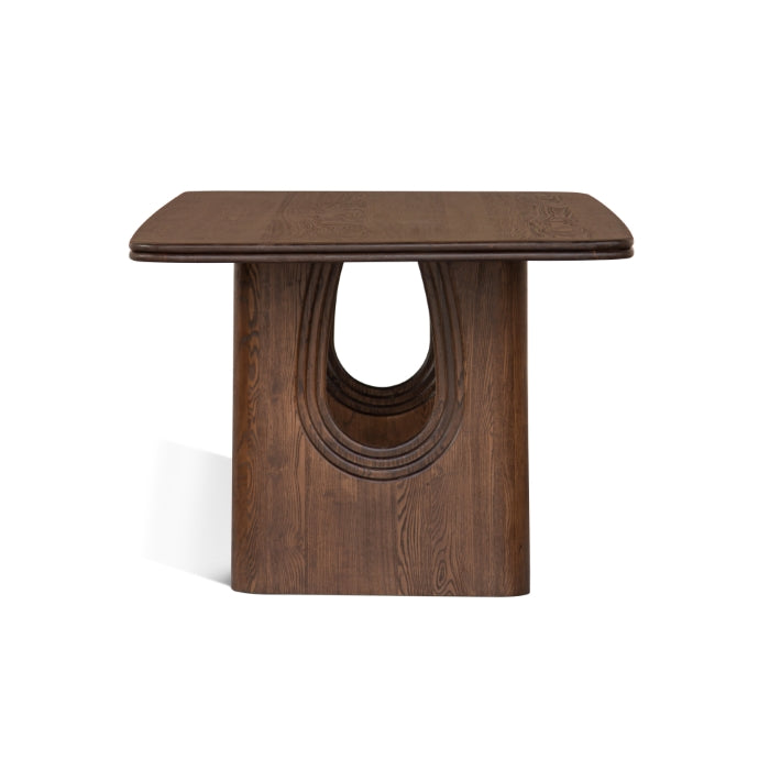 Milo Layered Ashwood Dining Table - Holistic Habitat 