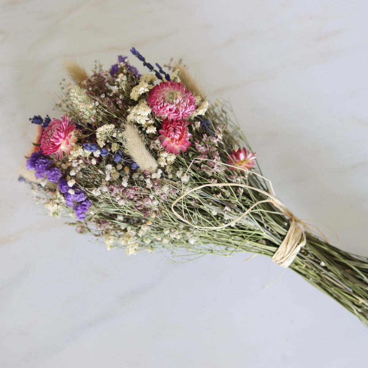 Dried flower bouquet “Rainbow Spring” - flowers as decoration and gift - Holistic Habitat 