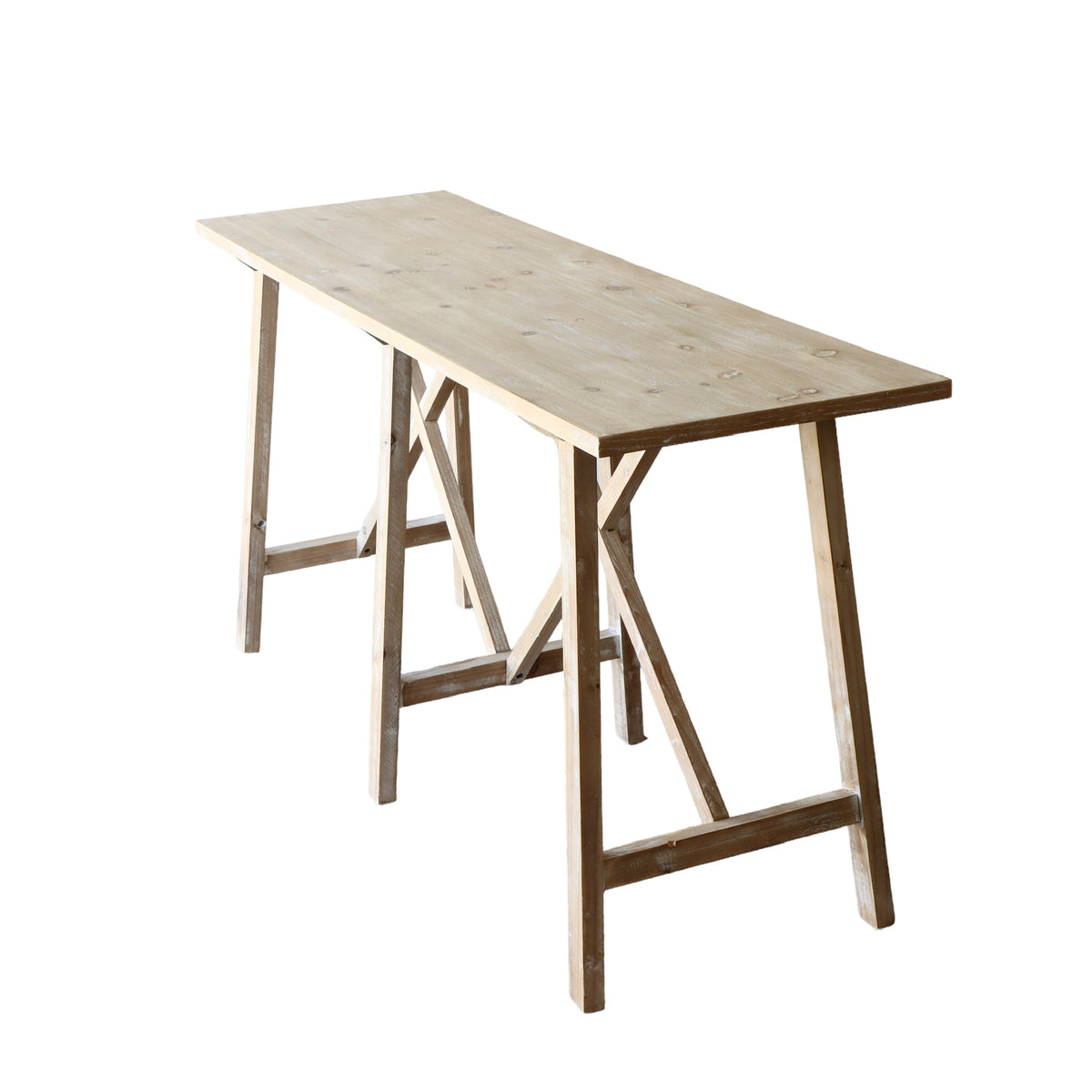 Inés Wooden Console Table - Holistic Habitat 