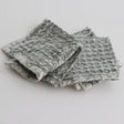 Waffle Weave Cotton Dish Cloth - Stonewashed - Holistic Habitat 