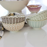 Spring Garden Stoneware Mini Bowls - Set of 4 - Holistic Habitat 