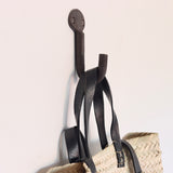 Harlow Hand Forged Cast Iron Hook - Holistic Habitat 