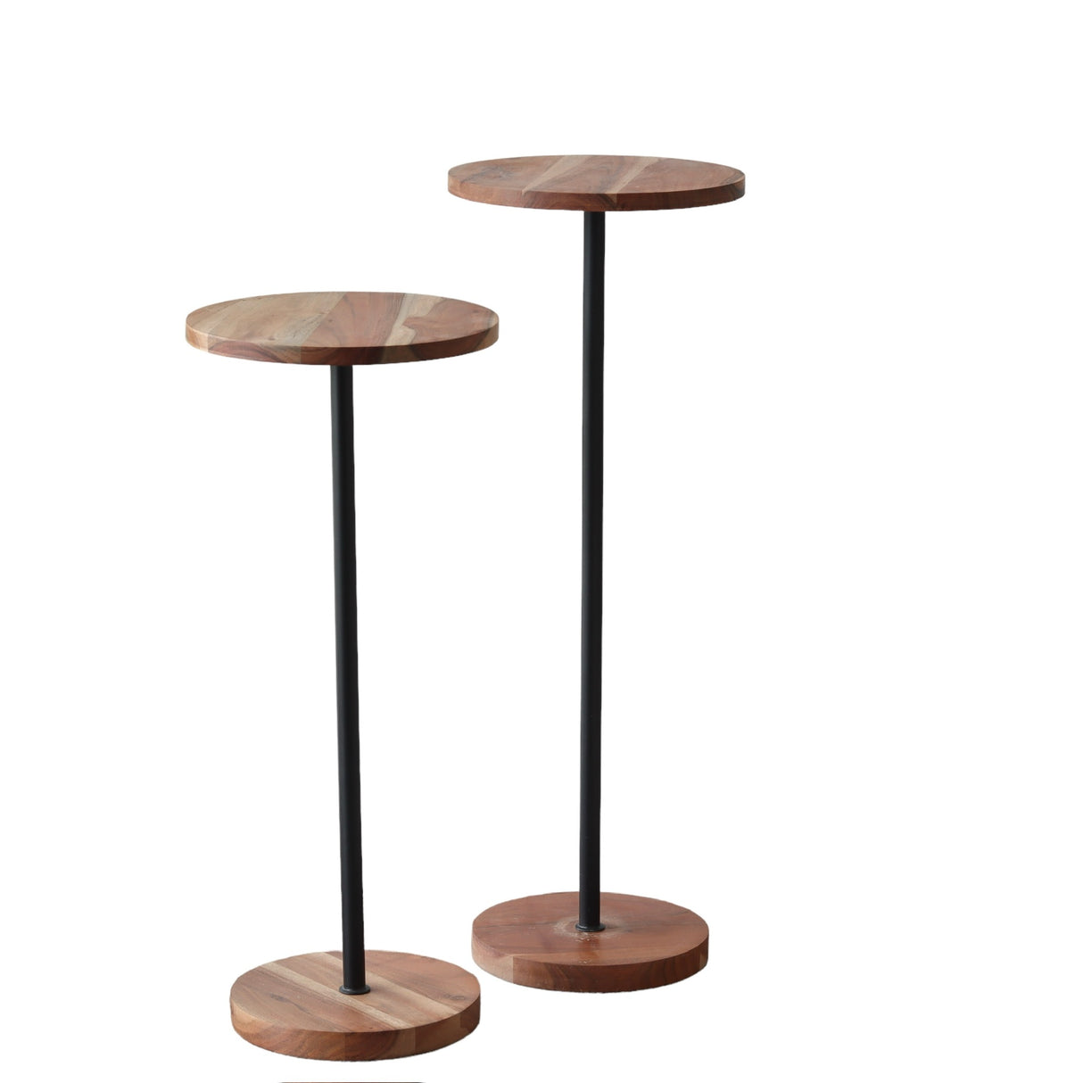 Ashwin Mango Wood Cocktail Tables - Set of 2 - Holistic Habitat 