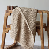 Oatmeal Waffle throw - Holistic Habitat 